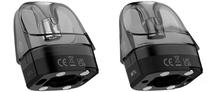 Cartouches Luxe XR DTL et MTL